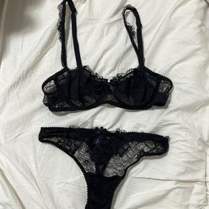 Journelle 34A bra and XS thong